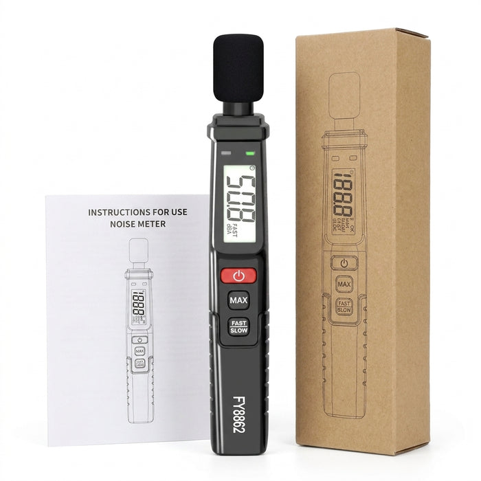 MASTFUYI FY8862 Sound Level Metre – A‑Weighted 30–130 dB Decibel Meter