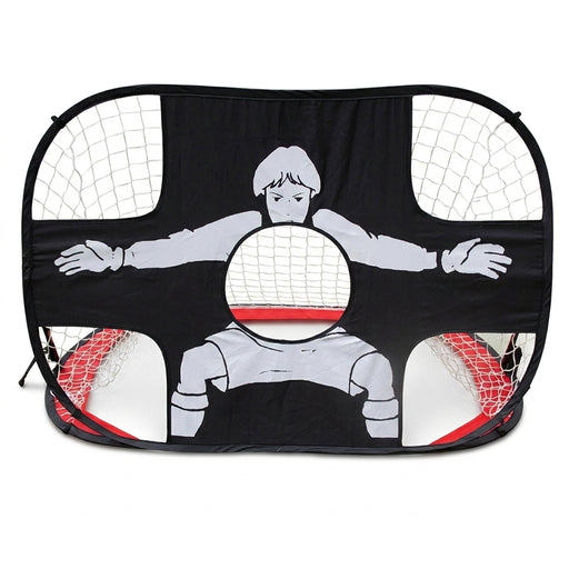 Foldable Pop-up Football Goal, 110×80×80cm – Portable Training Net for Kids & Adults