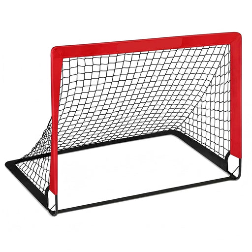 Pop-Up Football Goal for Garden — Portable Kids Soccer Net Set