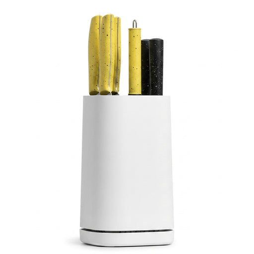 Multi-Function Knife & Utensil Rack with Drain Base
