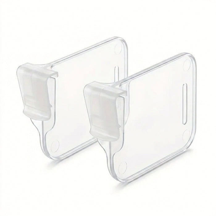 Clear Adjustable Fridge & Cabinet Dividers – Pack of 5/10/15/20