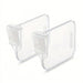 Clear Adjustable Fridge & Cabinet Dividers – Pack of 5/10/15/20