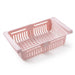 Hanging Fridge Drawer – Pull-Out Egg & Fruit Storage (PP Plastic, Adjustable)