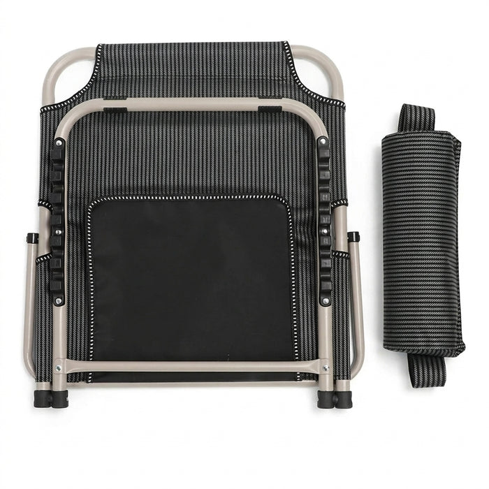 Adjustable Lifting Bed Backrest Floor Chair with Head Pillow — 6‑Position