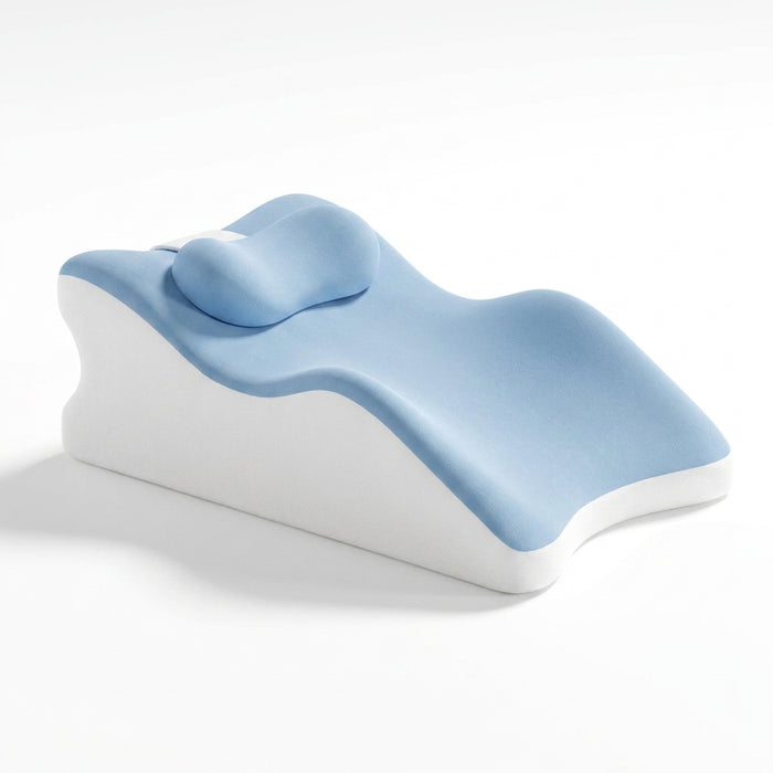 Multifunctional Bed Lounger Pillow — Ergonomic Memory Foam Backrest for Sleeping, Reading & Phone Use