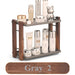 Wooden Countertop Organiser – Cosmetic & Coffee Station Shelf for Vanity