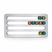 Rotating Coffee Capsule Tower – Aluminium Pod Holder for 24 or 40 Nespresso Original Capsules