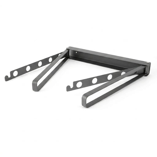 Folding Wall-Mounted Clothes Drying Rack — Retractable, Space-Saving