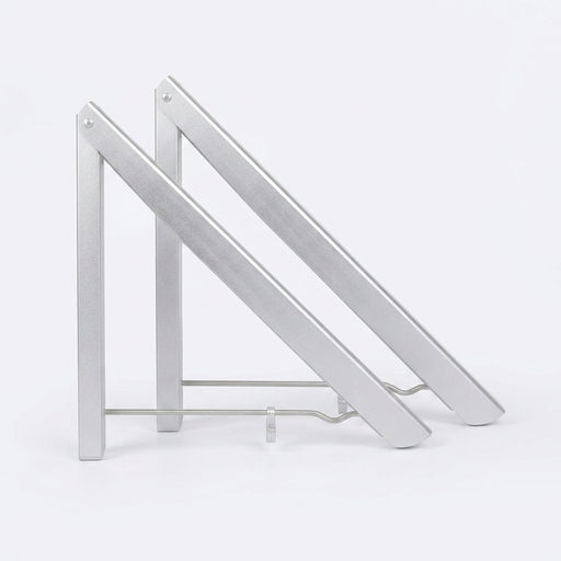 Folding Pull-Out Wall Hanger — Wall-Mounted Aluminium Clothes Airer