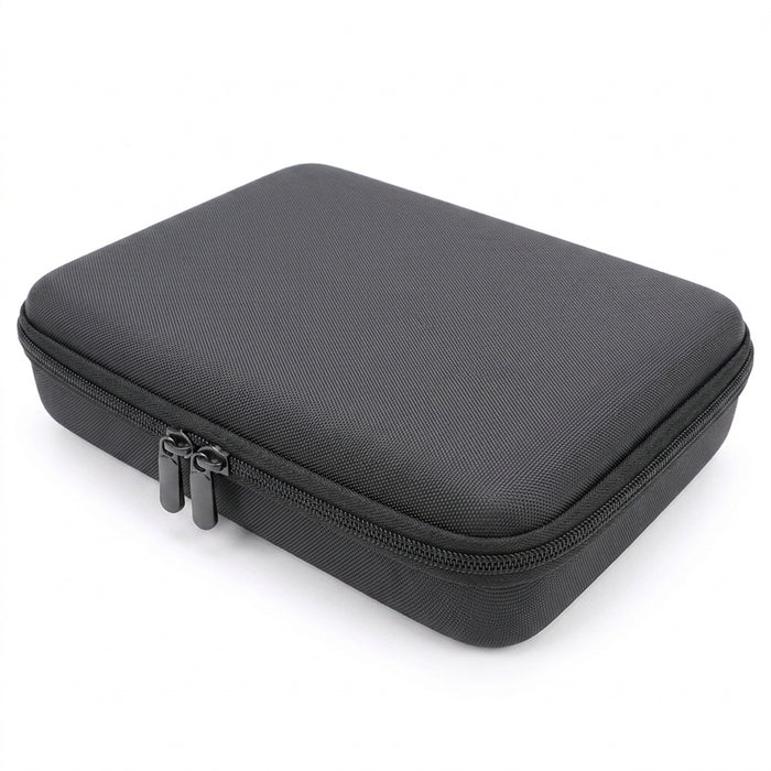 15-Slot Watch & Jewellery Storage Box — Velvet, Portable, Black