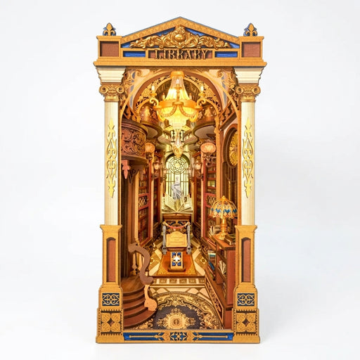 Library of Wonders Book Nook 3D Wooden Puzzle — Victorian Gothic Diorama