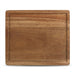 Beech Walnut Wooden Cutting Board - Rectangle Chopping & Butcher Block for Cheese & Meat