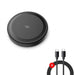 Magnetic Wireless Charger Pad for iPhone 12–17 & AirPods Pro — 15W MagSafe‑style