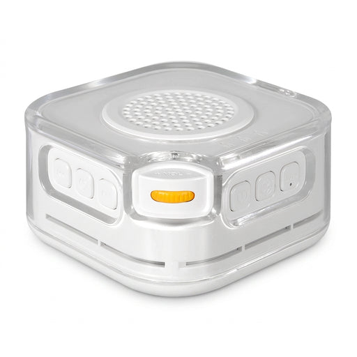 White Noise Sound Machine — 28 Soothing Sounds, 3-Level Night Light & Portable Bluetooth Speaker