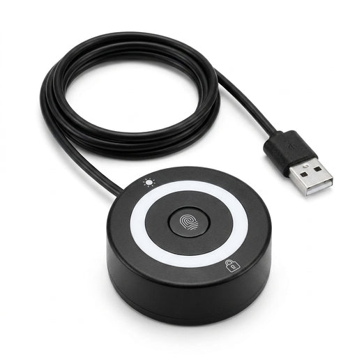 USB Fingerprint Reader for Windows Hello (Windows 10 & 11) – Biometric Login Module