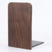 Walnut Desktop Bookend with Iron Plate