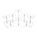 8/10-Tier Acrylic Display Riser Shelf — Layered Stand for Action Figures, Perfume & Desserts