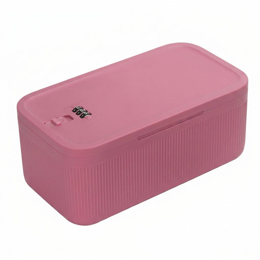 Lockable Plastic Storage Box 2L – Personal Safe for Home, Office & School