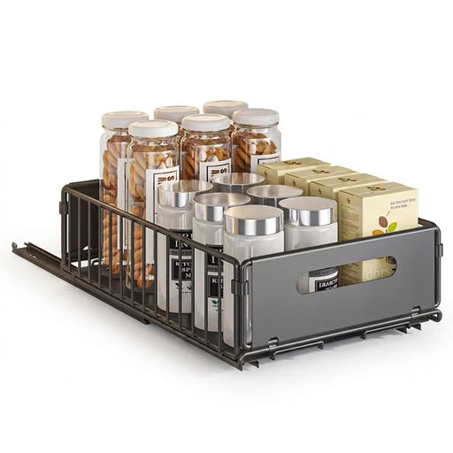 Pull-Out Cabinet Organiser – Slide Drawer Spice & Storage Rack