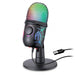 USB Condenser Microphone V5 for Streaming, Karaoke & Gaming – Noise‑Cancelling Tabletop with Phone Stand