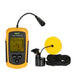 Portable Colour LCD Fish Finder – 100m Depth, Wired Sonar