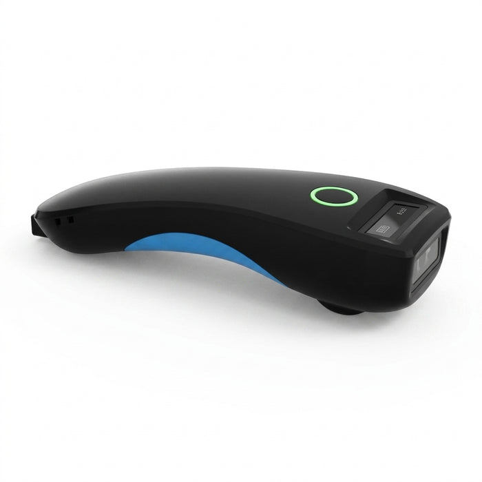 2D Bluetooth & 2.4G Wireless Pocket Barcode Scanner — Mini Handheld Reader for iOS, Android, PC
