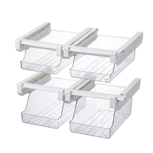 Clear Fridge Can Dispenser — 33×13×8.5cm