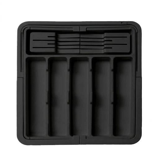 Large Expandable Cutlery Tray – BPA-Free Adjustable Drawer Organiser