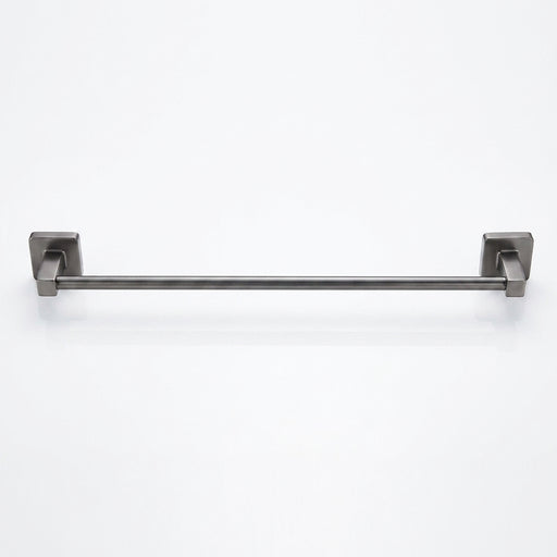 Gun Grey Bathroom Hardware Set — Towel Bar, Paper Holder, Ring & Hook