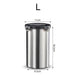 Stainless Steel Airtight Food Storage Jar — 500ml / 900ml / 1400ml, Sealed Canister with Locking Clamp