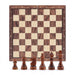 Magnetic Foldable Solid Wood Chess Set - Portable Board, Educational Gift