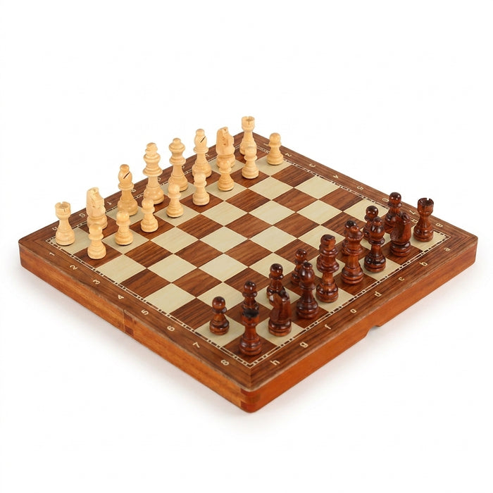 Rosewood Luxury Chess Set with Two Extra Queens and Storage Box — Professional Tournament Board (Adults)