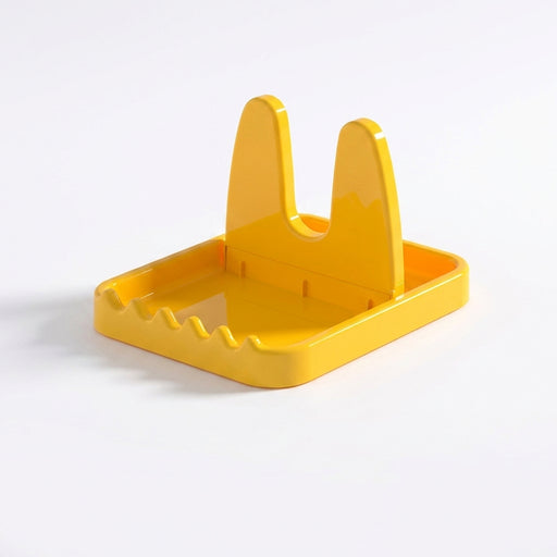 Foldable Pot Lid & Utensil Rack – ABS Plastic Kitchen Organizer