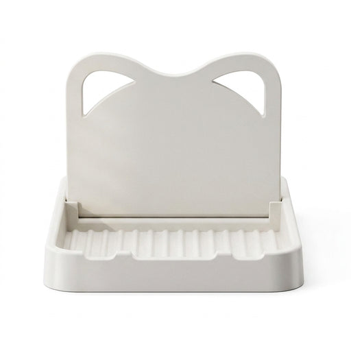 Spoon, Spatula & Lid Rest Rack – Compact Pan Lid Holder for Kitchen