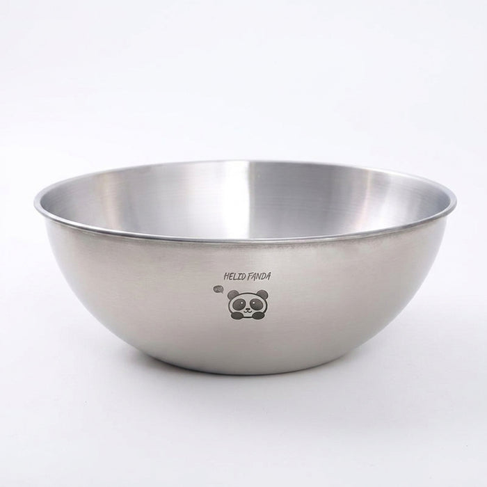 304 Stainless Steel Mixing & Salad Bowl with Measuring Lines — Large Capacity