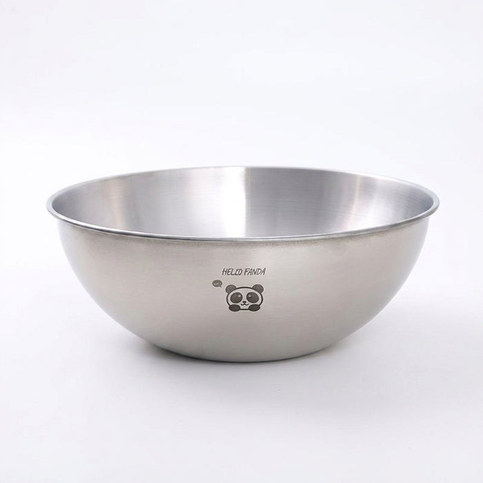 304 Stainless Steel Mixing & Salad Bowl with Measuring Lines — Large Capacity