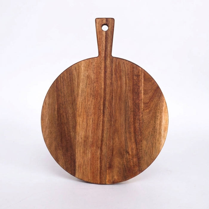 Acacia Wood Cutting Board 16 x 12 in (approx 41 x 31 cm) — Hand‑Carved Charcuterie & Chopping Board