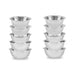 5-Piece Stainless Steel Nesting Mixing Bowl Set — 5 Sizes for Cooking, Baking & Storage