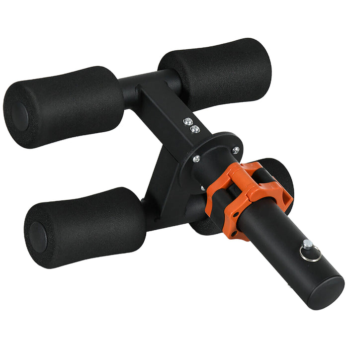 Tibialis Trainer Tib Bar - Calf, Shin and Ankle Strengthening Equipment Compatible with 5cm/2" Weight Plates - Ideal for Athletes and Rehabilitation