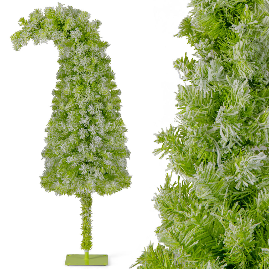 Whimsical Christmas Tree with Branch Tips and Warm White LED Lights-150 cm
