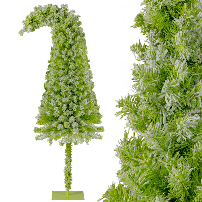 Whimsical Christmas Tree with Branch Tips and Warm White LED Lights-150 cm