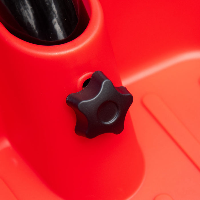 Adjustable Kids' Trike for Ages 2-5 - Red Tricycle with Pedal & Baskets - Perfect Grow-with-Me Ride for Toddlers