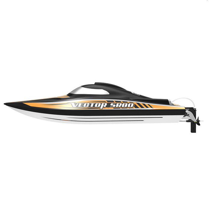 Volantexrc 798-4 Vector SR80 ARTR - 2.4G RC Boat with Auto Roll Back Feature, No Battery Charger - Perfect for Remote Control Boating Enthusiasts
