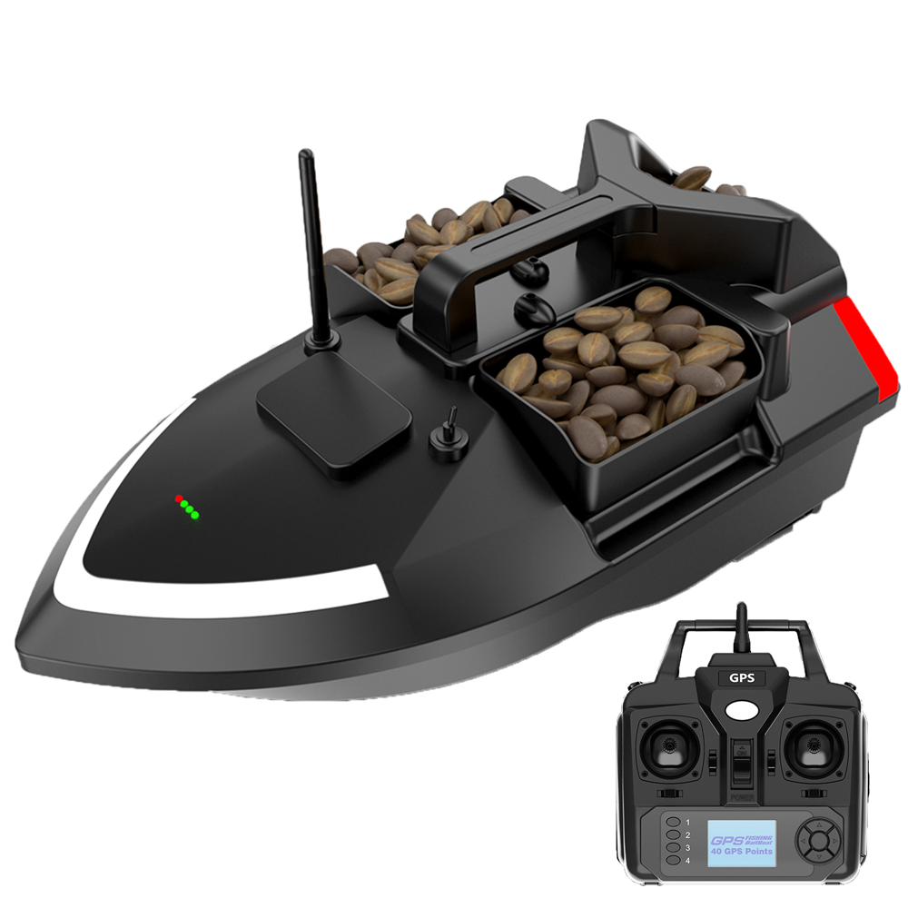 Flytec V020 RTR GPS Fishing Bait RC Boat 2.4G 4CH - 500m Range, Intelligent  Navigation, LED Lights — Shopsta UK