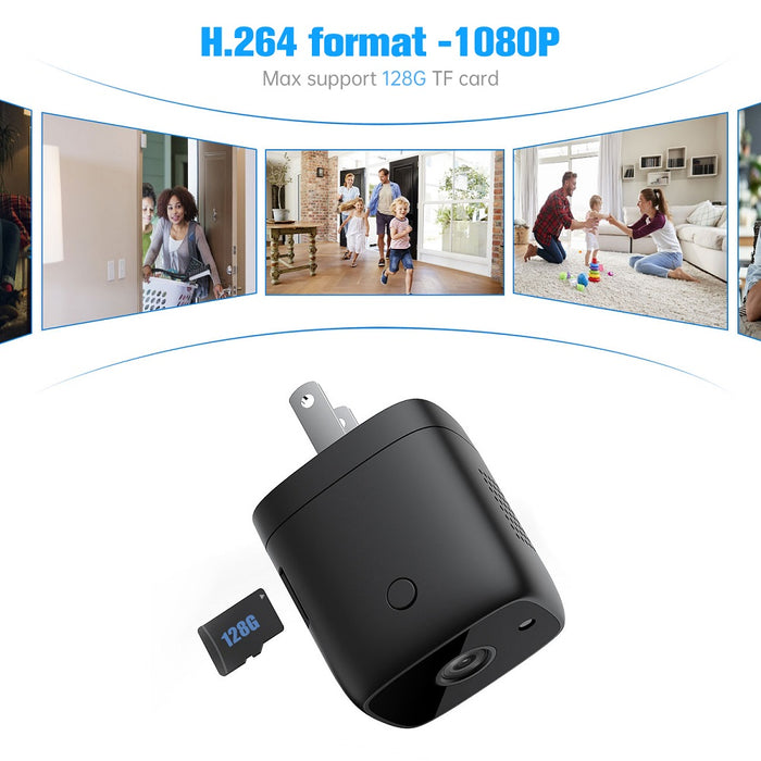 HI50 HI70 Full HD 1080P Mini WiFi Camera - Wide Angle Night Vision, USB, Motion Sensor Detection - Home Security Surveillance Solution