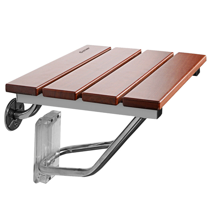 WallCraft Pro - Wall Mounted Foldable Bench for Showers and Bathroom Stool - Perfect for Elderly, Disabled or Limited Mobility Users