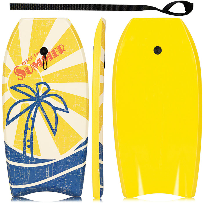 93cm Boogie Board - Lightweight Surfing with EPS Core - Perfect for Ocean Wave Riders