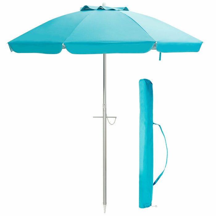 2m Sunshade - Tilting Umbrella with UPF 50+ Sun Protection - Ideal for Outdoor Relaxation and Skin Protection