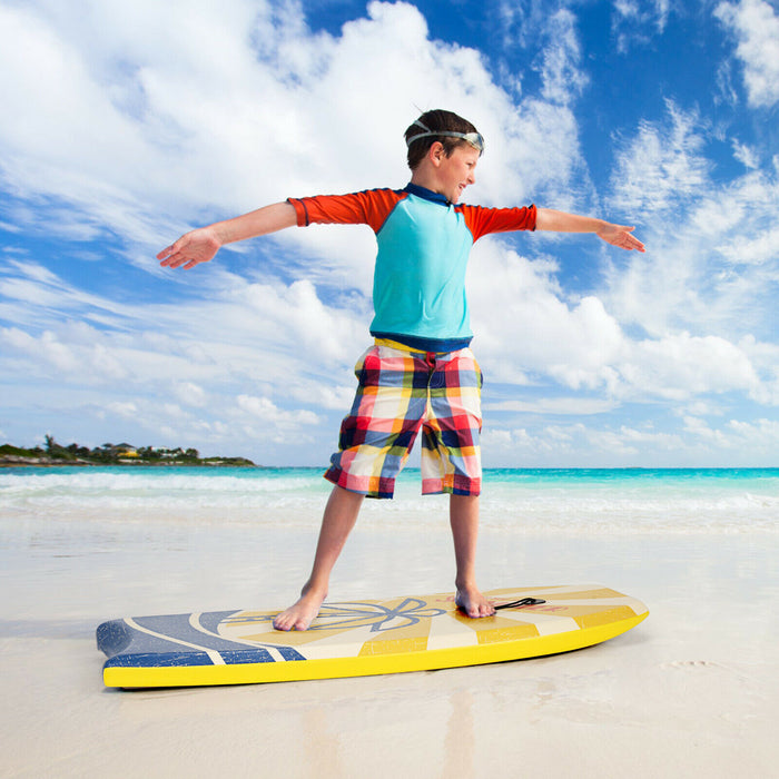 93cm Boogie Board - Lightweight Surfing with EPS Core - Perfect for Ocean Wave Riders