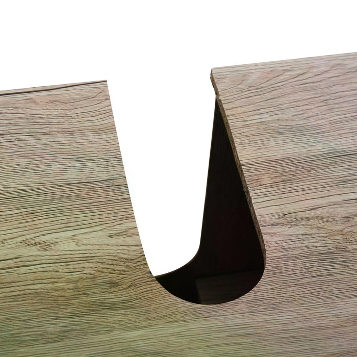 Under Sink Storage Organizer - Floor-Standing Cupboard with Adjustable Shelf, 2-Door Bathroom Cabinet in Versatile Grey - Ideal for Bathroom Space Saving & Organization